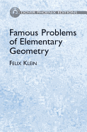 Famous Problems of Elementary Geometry - Klein, Felix, and Beman, Wooster Woodruff (Translated by), and Smith, David Eugene (Translated by)