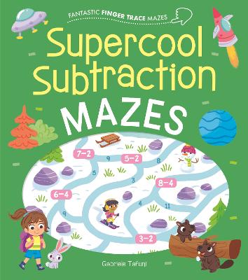 Fantastic Finger Trace Mazes: Supercool Subtraction Mazes - Casey, Catherine