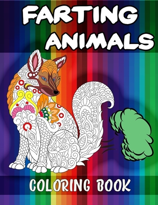 farting animals coloring book hilariously funny coloring