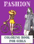 fashion coloring book for girls: I Am a Girl and I Am Great