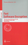 Fast Software Encryption: 10th International Workshop, FSE 2003, Lund, Sweden, February 24-26, 2003, Revised Papers