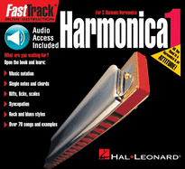 Fasttrack Mini Harmonica Method Book 1 (Book/Online Audio)