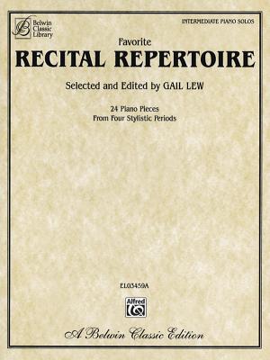 Favorite Recital Repertoire - Lew, Gail (Editor)