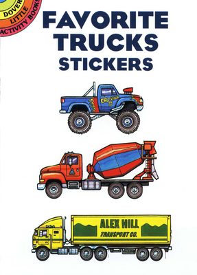 Favorite Trucks Stickers - LaFontaine, Bruce