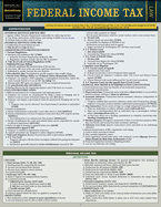 Federal Income Tax: A Quickstudy Laminated Law Reference