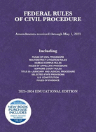 Federal Rules of Civil Procedure, Educational Edition, 2023-2024