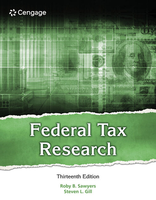 Federal Tax Research - Sawyers, Roby, and Gill, Steven