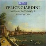 Felice Giardini: Sei Duetti a due Violini Op. 2