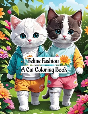 Feline Fashion: A Cat Coloring Book - Kotita, Jibril