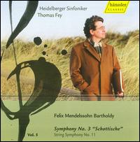 Felix Mendelssohn: Symphony No. 3 "Schottische" - Heidelberger Sinfoniker; Thomas Fey (conductor)