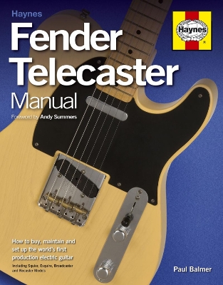 Fender Telecaster Manual Paperback - Balmer, Paul
