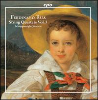 Ferdinand Ries: String Quartets, Vol. 3 - Raquel Massades (viola); Schuppanzigh-Quartett