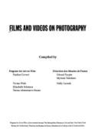 Films and Videos on Photography - Covert, Nadine (Editor)