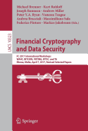 Financial Cryptography and Data Security: FC 2017 International Workshops, Wahc, Bitcoin, Voting, Wtsc, and Ta, Sliema, Malta, April 7, 2017, Revised Selected Papers