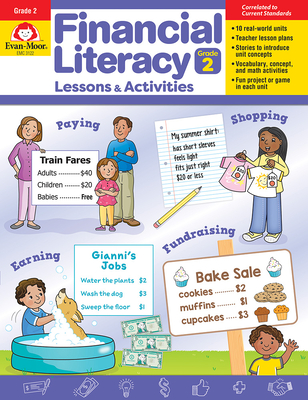 Financial Literacy Lessons and Activities, Grade 2 Teacher Resource - Evan-Moor Educational Publishers
