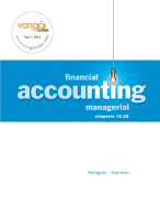 Financial & Managerial Accounting- Managerial Ch 12-25 - Harrison, Walter T, Jr., and Braun, Karen, and Horngren, Charles T