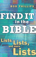 Finding It in the Bible