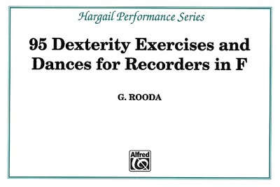 Finger Dexterity Exercises for Recorders in F - Rooda, G