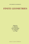 Finite geometries: proceedings of the Fourth Isle of Thorns Conference