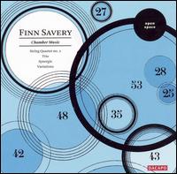 Finn Savery: Chamber Music - Anne Mette Sthr (piano); John Kruse (clarinet); Kontra Quartet; Svend Winslv (cello); Synergie Guitar Quartet