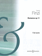 Finzi: Romance, Op. 11 for String Orchestra Score