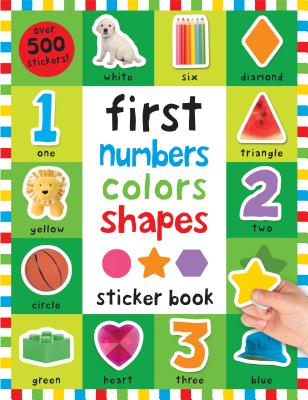 First 100 Stickers: First Numbers, Colors, Shapes - Priddy, Roger