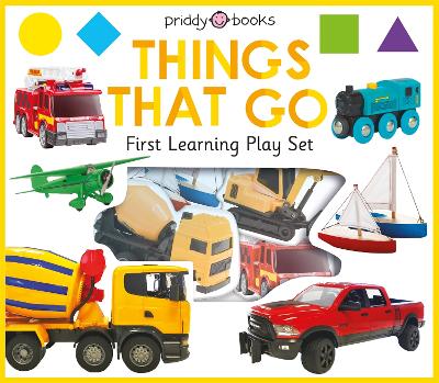 First Learning Play Set: Things That Go - Books, Priddy, and Priddy, Roger