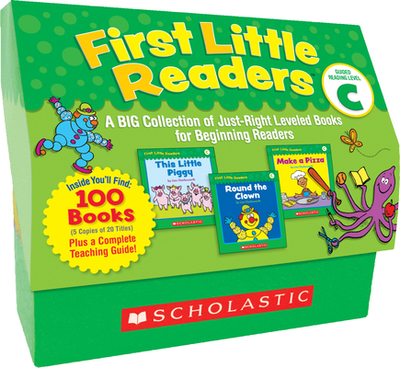 First Little Readers: Guided Reading Level C (Classroom Set): A Big Collection of Just-Right Leveled Books for Beginning Readers - Charlesworth, Liza