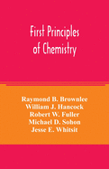 First principles of chemistry