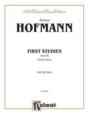 First Studies, Op. 86 - Hofmann, Richard (Composer)