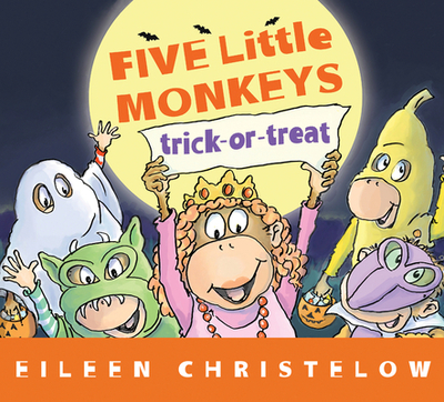 Five Little Monkeys Trick-Or-Treat Board Book - 