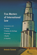 Five Masters of International Law: Conversations with R-J Dupuy, E Jimnez de Archaga, R Jennings, L Henkin and O Schachter