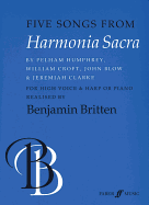 Five Songs from Harmonia Sacra: High Voice, Harp or Piano