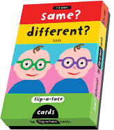 Flip-a-Face Cards: Same? Different? (Flip-a-Face Cards)