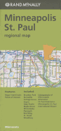 Folded Map Minneapolis /St Paul Reg., MN