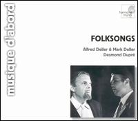 Folksongs - Alfred Deller (counter tenor); Desmond Dupre (guitar); Desmond Dupre (lute); Mark Deller (counter tenor)