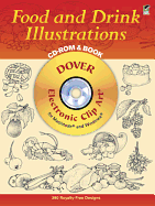 Food and Drink Illustrations CD-ROM and Book