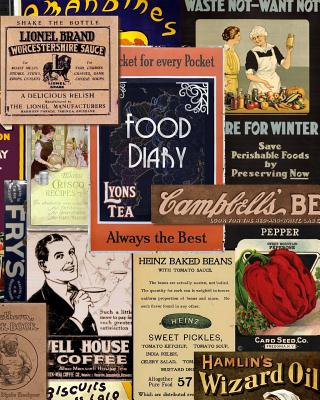 Food Diary: Food Journal / Log / Diet Planner with Calorie Counter ( Softback * 100 Spacious Daily Record Pages & More * Vintage ) - Smart Bookx
