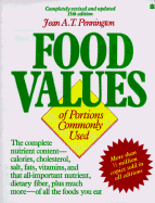 Food Values of Portions Commonly Used