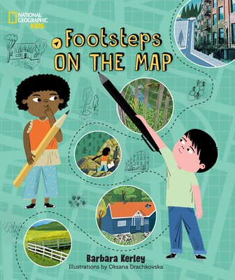 Footsteps on the Map - Kerley, Barbara