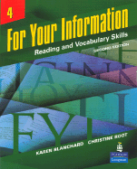 For Your Information 4: Reading and Vocabulary Skills