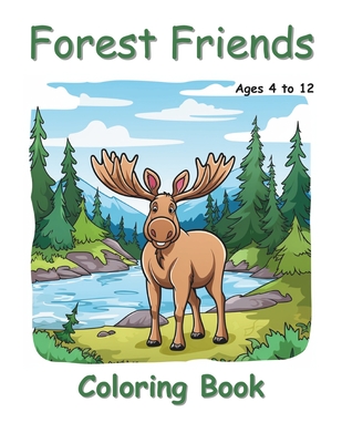 Forest Friends Coloring Book - Adams, Brian