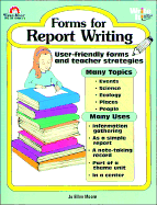 Forms for Report Writing