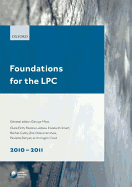Foundations for the LPC 2010-2011