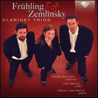Frhling & Zemlinsky: Clarinet Trios - Davide Bandieri (clarinet); Joel Marosi (cello); Marja-Liisa Marosi (piano)