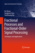 Fractional Processes and Fractional-order Signal Processing: Techniques and Applications