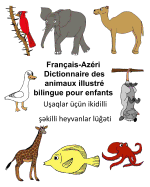 Franais-Azri Dictionnaire des animaux illustr bilingue pour enfants