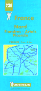 France Regional Nord de La France-Michelin Map #236