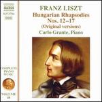 Franz Liszt: Complete Piano Music, Vol. 48 - Hungarian Rhapsodies Nos. 12-17 (Original versions)