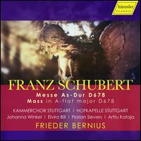 Franza Schubert: Messe As-Dur D678 - Arttu Kataja (bass); Elvira Bill (alto); Florian Sievers (tenor); Johanna Winkel (soprano);...